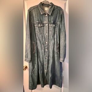GAP - Long Denim Jacket - XL Tall